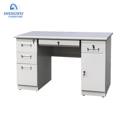 Bureau libre en métal de combinaison de casier de porte et de Cabinet de 3 tiroirs