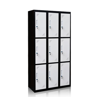 Casier multi de Sotrage de porte de pleine taille de 9 portes pour la maison et l'école