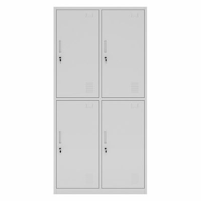Le métal de dortoir de 2 portes de la rangée 4 vêtx le casier de stockage pour le vestiaire