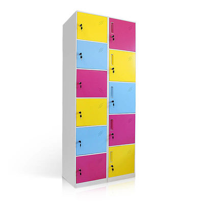 Le bord étroit facile assemblent le casier de stockage multi imperméable en métal de portes