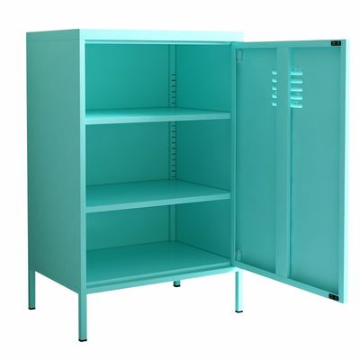 Casier de taille de stockage élevé de pied de salon demi pour le stockage à la maison