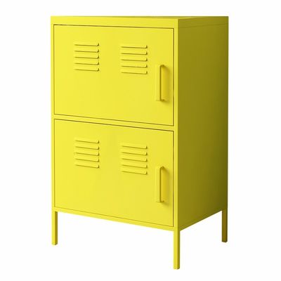Cabinet en acier vertical de casier de taille de hautes de support portes de la jambe deux demi pour la maison