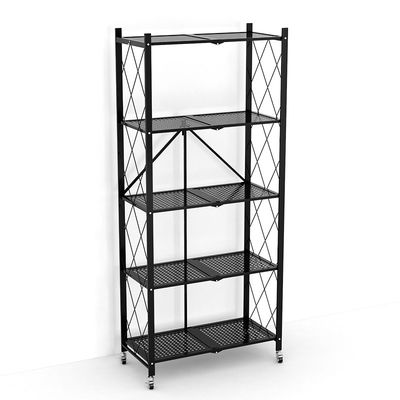 Couches pliables de support de étagère résistant en métal de stockage de cabinet 5