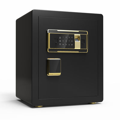 Coffre-fort électronique noir de maison de degré de sécurité de serrure d'empreinte digitale de la taille 45cm