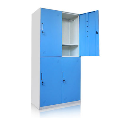 Cadre mince de doubles de couleur de gymnase de stockage en métal de casier portes à la maison de la garde-robe 4