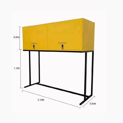 Meuble de rangement en acier en métal d'outil au-dessus de casier de stationnement de voiture de stockage de capot