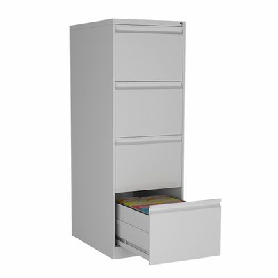 Meuble d'archivage latéral de tiroir profond du meuble d'archivage quatre en métal de meubles de bureau