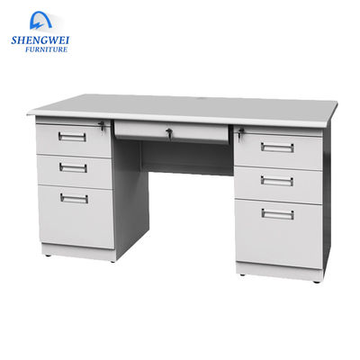 Bureau libre en métal de combinaison de casier de porte et de Cabinet de 3 tiroirs