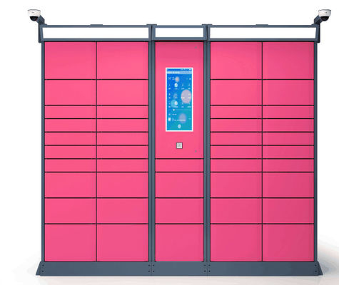 Casier intelligent électronique de la livraison de blanchisserie de casier de stockage de colis avec l'affichage
