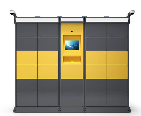 Casier intelligent électronique de la livraison de blanchisserie de casier de stockage de colis avec l'affichage