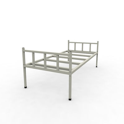 Facile réunissez renversent Gray Color Steel Bed à une seule couche imperméable
