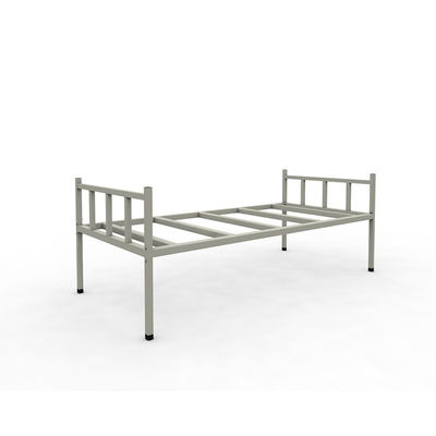 Facile réunissez renversent Gray Color Steel Bed à une seule couche imperméable