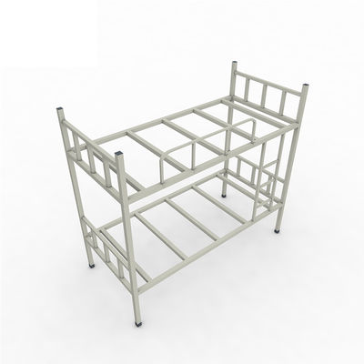 Échelle de Gray Color Metal Bunks With de glissement de double couche de dortoir anti