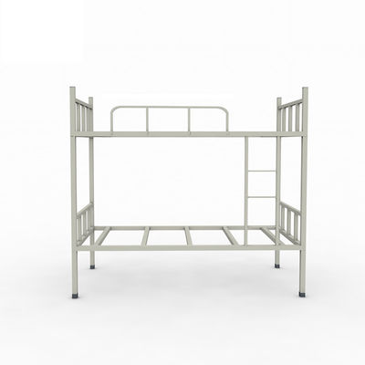 Échelle de Gray Color Metal Bunks With de glissement de double couche de dortoir anti