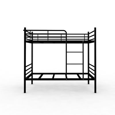 Barrière latérale Steel Bunk Beds de la double couche quatre de dortoir pour les enfants adultes