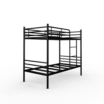 Barrière latérale Steel Bunk Beds de la double couche quatre de dortoir pour les enfants adultes