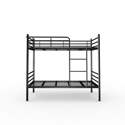 Cadre de Metal Bunk Bed de barrière de Grey Black Steel Mesh Full d'appartement