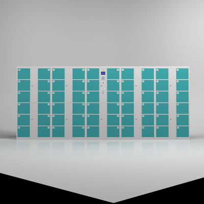 Casier de stockage électronique de supermarché futé de 60 portes avec la serrure d'empreinte digitale