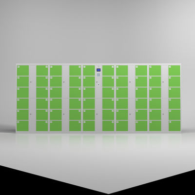Casier de stockage électronique de supermarché futé de 60 portes avec la serrure d'empreinte digitale