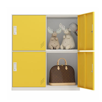 Quatre portes bleues roses H1000 * W900 * demi casier de taille de D400mm pour l'école primaire