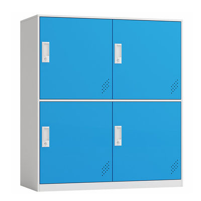 Quatre portes bleues roses H1000 * W900 * demi casier de taille de D400mm pour l'école primaire