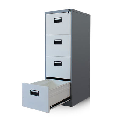 4 Cabinets foncés de Grey Frame Lockable Vertical Filing de tiroir