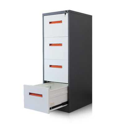 4 Cabinets foncés de Grey Frame Lockable Vertical Filing de tiroir