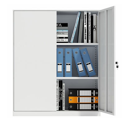 Saupoudrez le placard en acier d'oscillation de porte de stockage enduit de livre