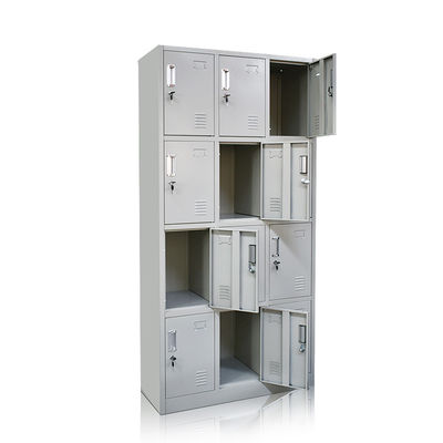 Casier de stockage multi en acier de porte de la poignée 0.6mm d'acier inoxydable d'école