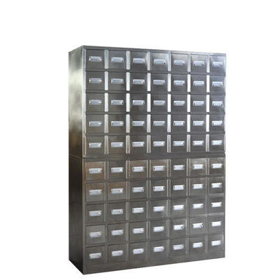 Fonctions multi et casier de stockage multi en métal de tiroirs pour l'hôpital
