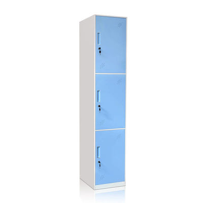 Le bord étroit facile assemblent le casier de stockage multi imperméable en métal de portes