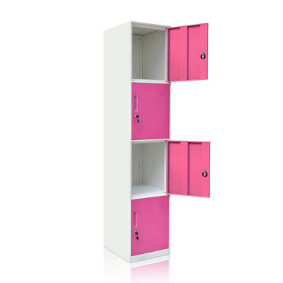 Le bord étroit facile assemblent le casier de stockage multi imperméable en métal de portes