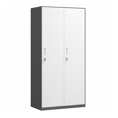 Le plein métal de taille de 2 portes vêtx le casier de stockage pour le vestiaire