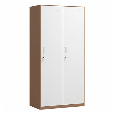 Le plein métal de taille de 2 portes vêtx le casier de stockage pour le vestiaire