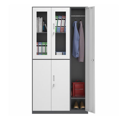 Cabinet étroit de casier de stockage en métal de portes de la conception 5 de bord pour des vêtements et des dossiers