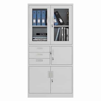 Meuble de rangement durable en métal de structure de KD avec la boîte sûre