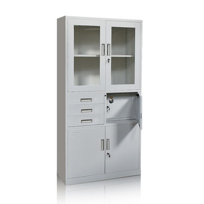 Meuble de rangement durable en métal de structure de KD avec la boîte sûre