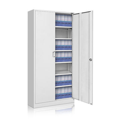 Cabinet en acier de bon de stockage en métal de meubles de bureau de porte à deux battants