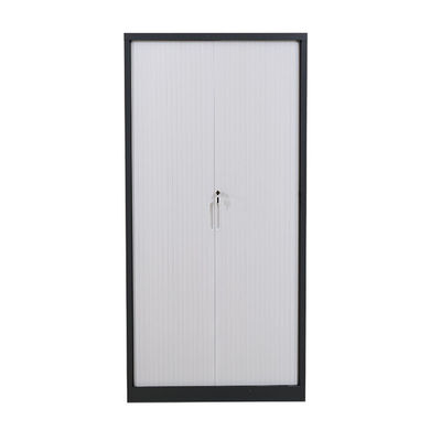 Cabinet d'étagère en métal de porte de Tambour avec des portes de volet de rouleau en plastique