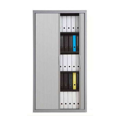 Cabinet d'étagère en métal de porte de Tambour avec des portes de volet de rouleau en plastique