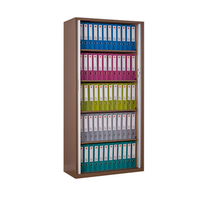 Cabinet d'étagère en métal de porte de Tambour avec des portes de volet de rouleau en plastique