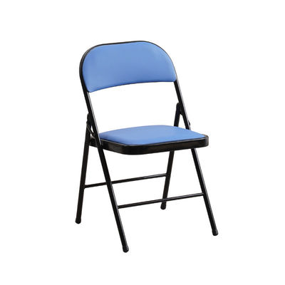 Le double entretoisé triple a articulé profondément la chaise pliante en métal de 1.0mm