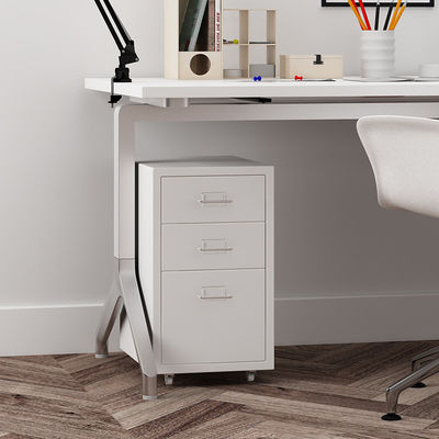 Meuble de rangement de maquillage de tiroirs du bien mobilier 3 de noir de structure de KD