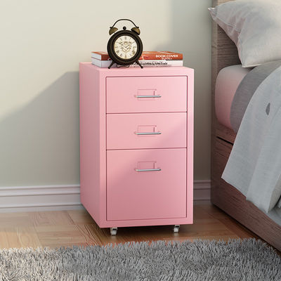 Meuble de rangement de maquillage de tiroirs du bien mobilier 3 de noir de structure de KD