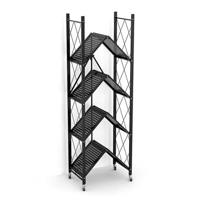 Couches pliables de support de étagère résistant en métal de stockage de cabinet 5