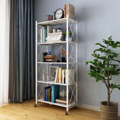 Couches pliables de support de étagère résistant en métal de stockage de cabinet 5