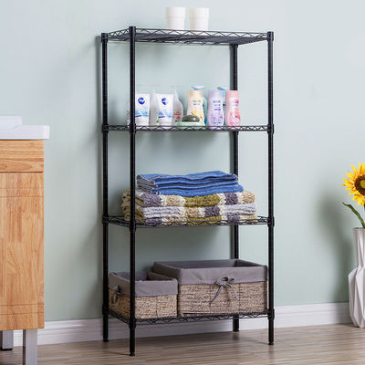 Organisateur résistant réglable Steel Shelf Rack de rangées des fondements 4