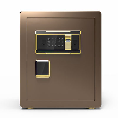 Coffre-fort électronique noir de maison de degré de sécurité de serrure d'empreinte digitale de la taille 45cm