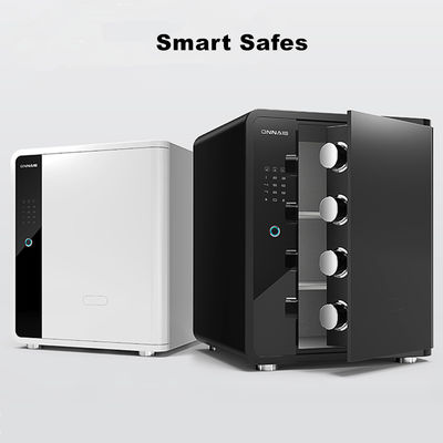 Boîte sûre en métal de sécurité ouverte automatique intelligente d'or avec la serrure électronique