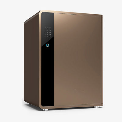 Boîte sûre en métal de sécurité ouverte automatique intelligente d'or avec la serrure électronique